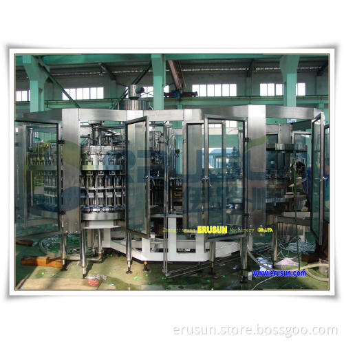 Rinsing, Filling, Capping Monobloc of Soda Drink for Pet Bottles